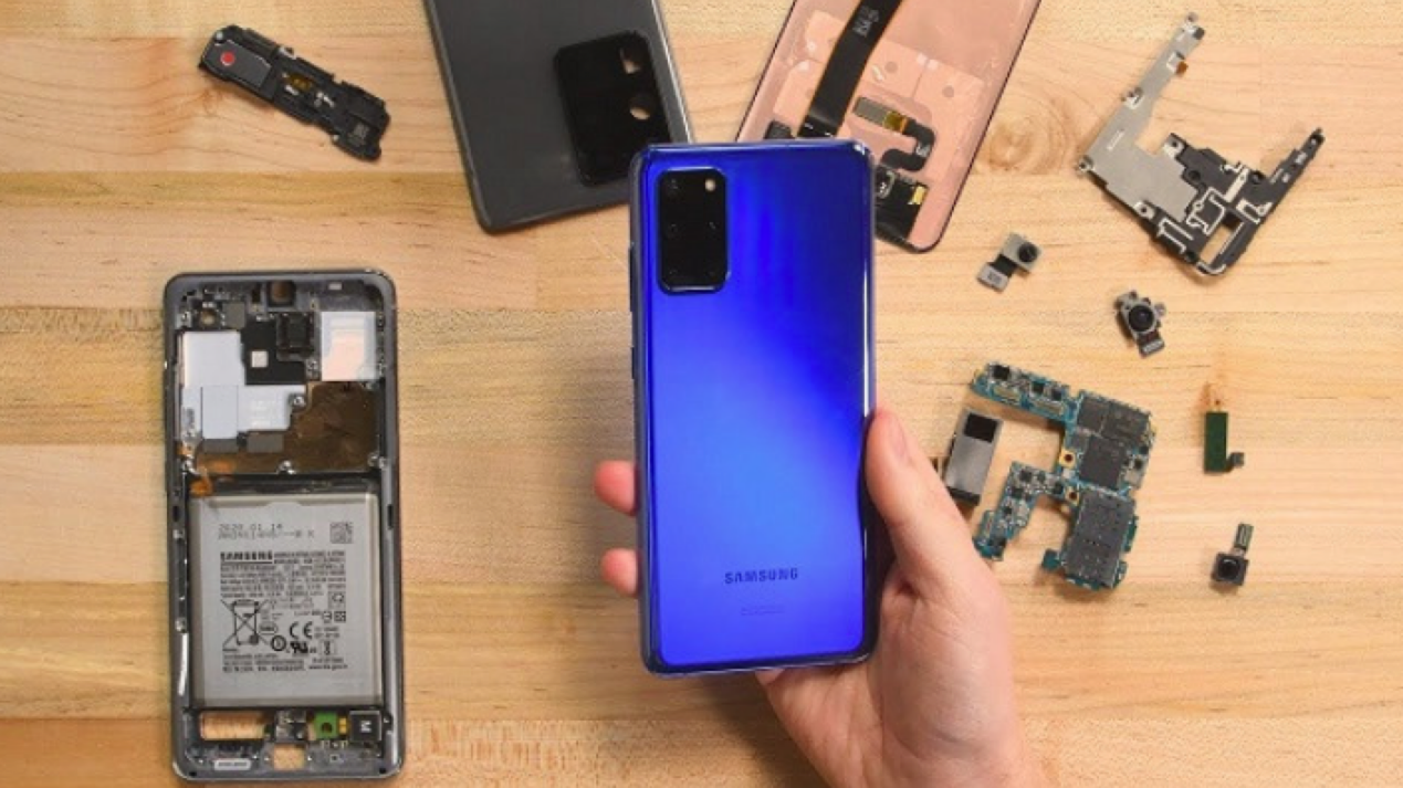 三星s20维修难度测试ifixit给出3分想入手的用户纠结了