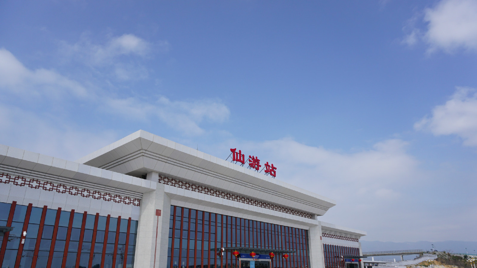 福厦铁路在仙游县境内的铁路车站仙游站