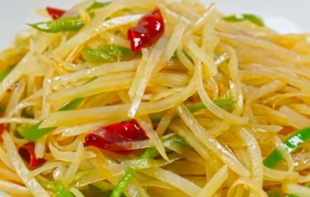 酸辣土豆丝这样做比饭店的还要好吃酸辣脆爽做法简单