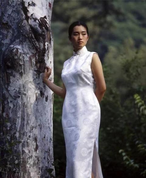 尤其巩俐穿上传统服饰旗袍,身材凹凸曲线突显的淋漓尽致.