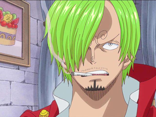 海贼王全员绿色头发后谁最顺眼明哥真要这颜色路飞绕着走