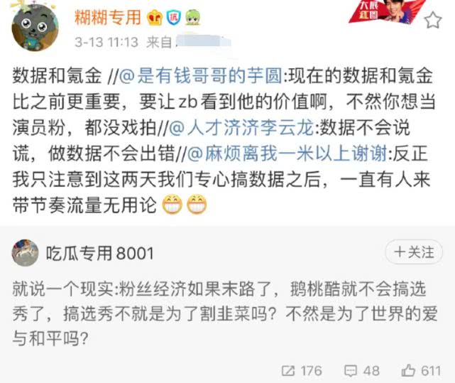 正文  就在3月15日,有网友扒出肖战粉丝氪金能力的血泪史.