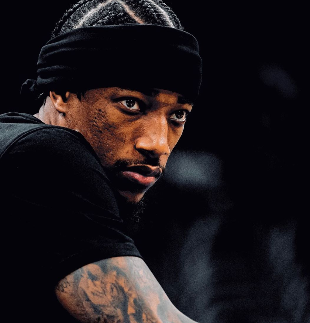 德罗赞更新ins晒个人帅照配鸡汤文:我专注于自己