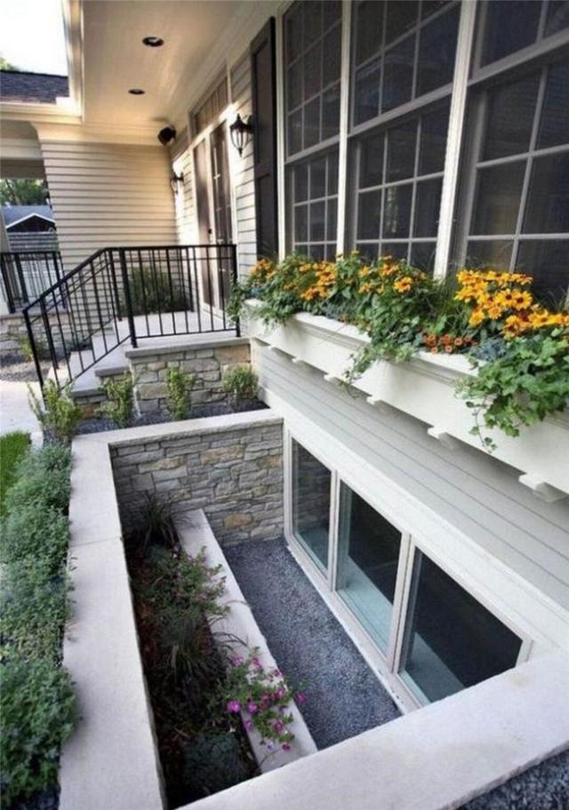 买房子送的地下室,这样设计,通风排水采光一样不差