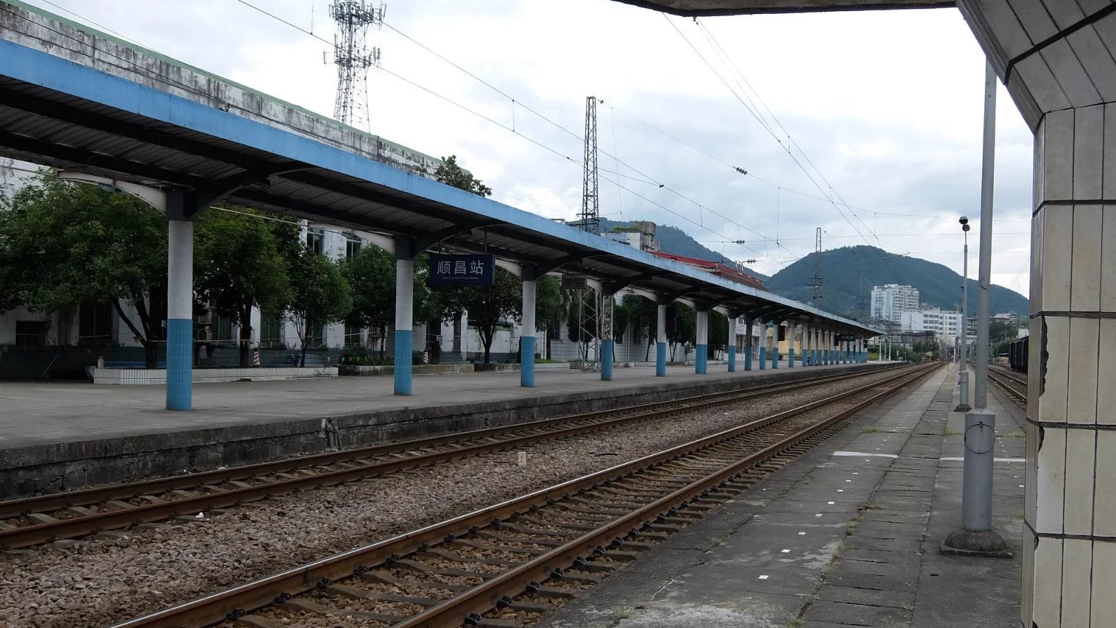 福建省顺昌县的交通枢纽——顺昌火车站
