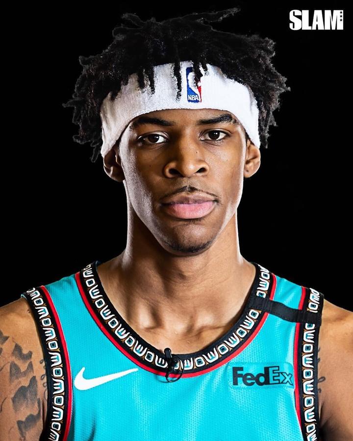 有点帅气!莫兰特登上最新的《slam》杂志封面