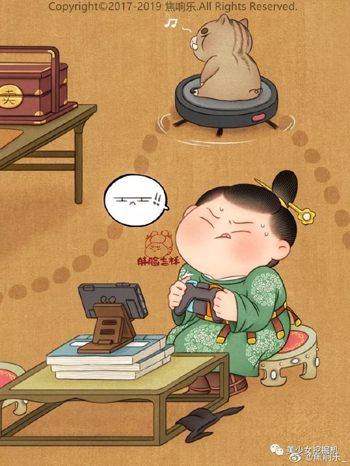 她独特的"胖"风格吸了30万粉,超多网友头像也都来自她的笔下!