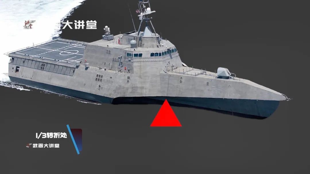 美国海军21世纪水面舰艇计划的产物外形科幻的独立级濒海战斗舰