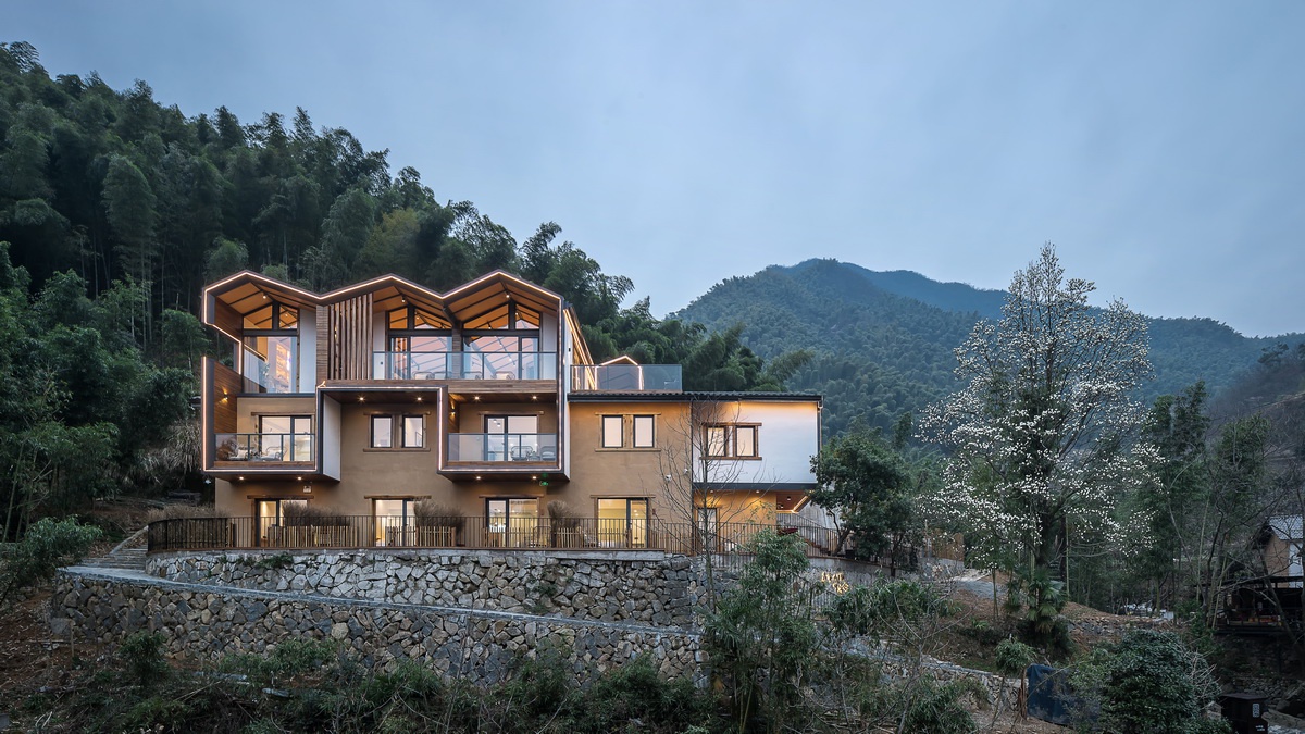 戴家山倚云山舍精品民宿 / 简然建筑