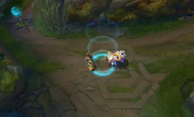 lol愚人节皮肤曝光小炮大招召唤羽饰骑士小法的武器是金铲铲