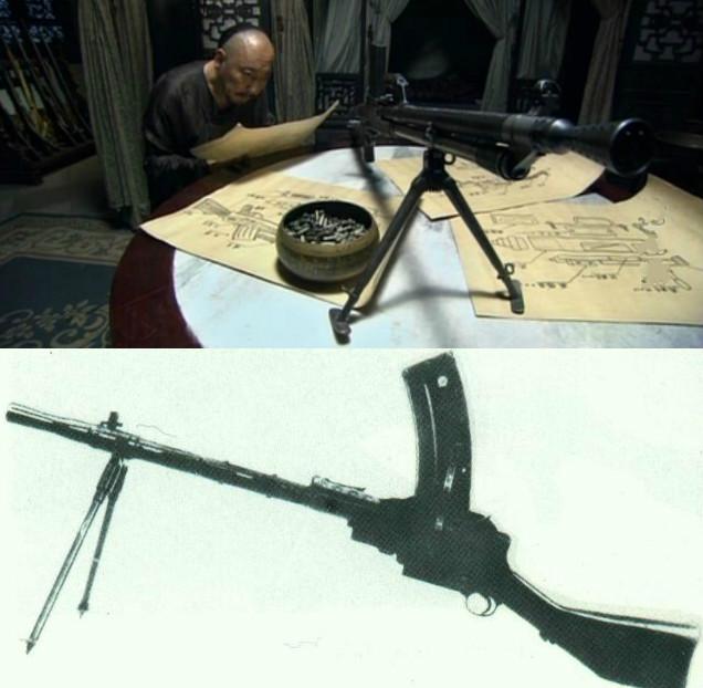 清军将领端着机枪扫射就是神剧?看机枪发展史才知道:错怪了导演
