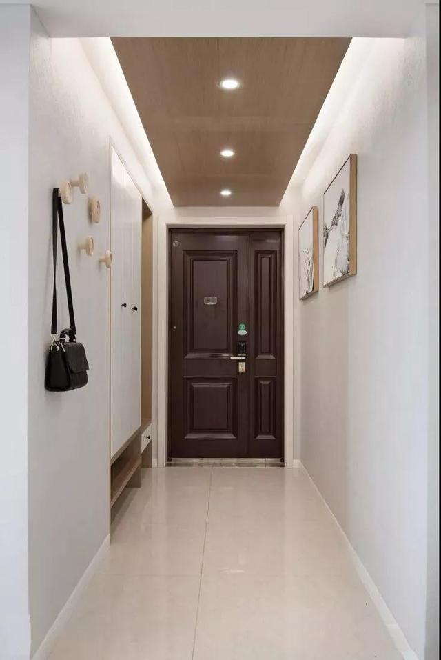 四类玄关搭配四种吊顶设计,这么美的装修,我愿意住在玄关里