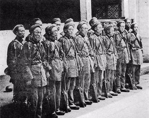 太平天国的女战士是什么样子的