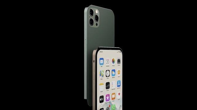 苹果iphone12概念图全面屏这外观看着不错