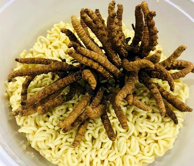 泡面"炫富"大赛,鲍鱼都不算什么,看到最后一个,网友:太土豪