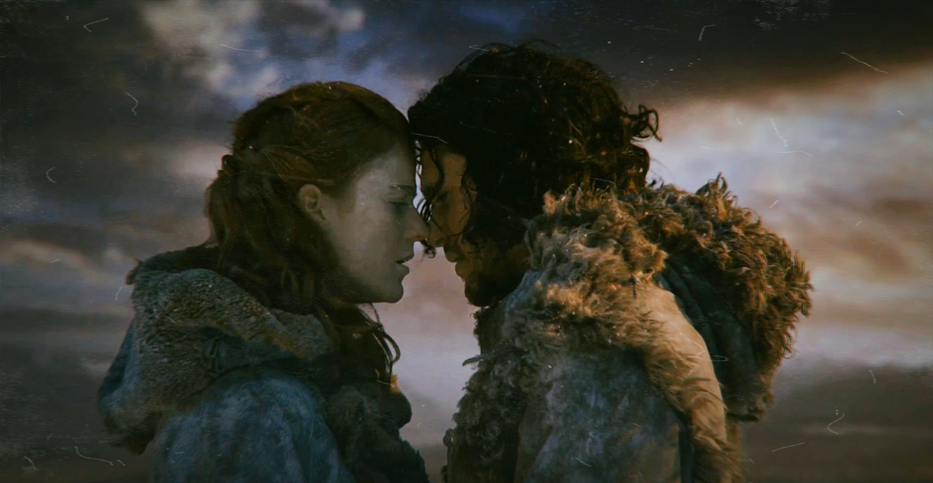 权力的游戏雪诺和火吻短暂炽烈的冰与火之恋