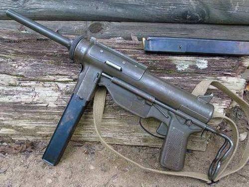 m3黄油枪并未大量装备美军未取代汤姆逊冲锋枪