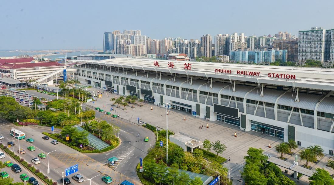 广珠城际铁路的起止站点——珠海站|西岸|珠海|城际铁路_新浪新闻