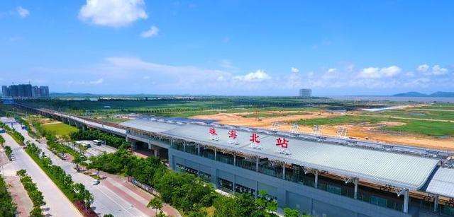 珠海市主要的铁路车站之一——珠海北站