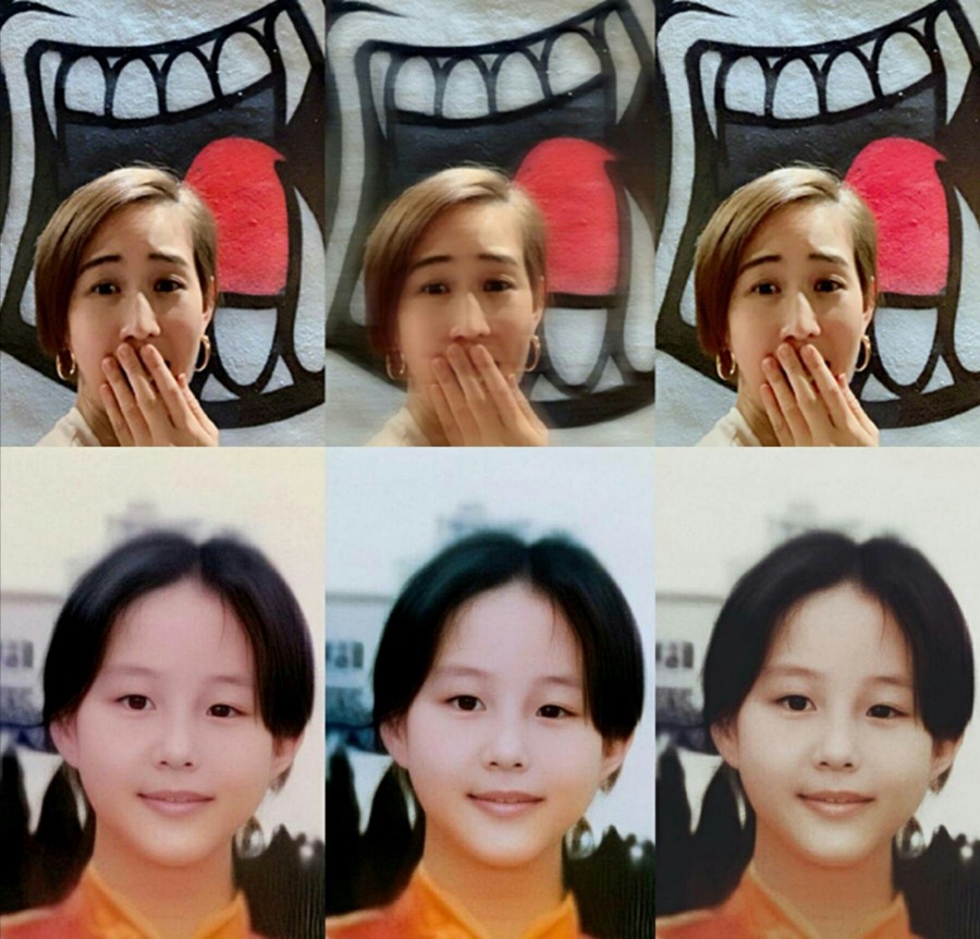 张钧甯藏了几个月的短发终于见人了,黄色短发有点显秃?