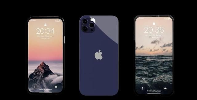 苹果iphone12概念图全面屏这外观看着不错
