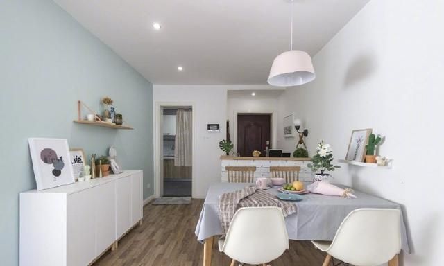 93平北欧风格装修,马上准备结婚了,这套房子当作婚房用