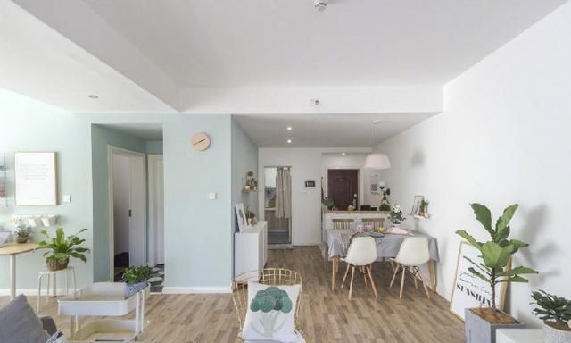 93平北欧风格装修,马上准备结婚了,这套房子当作婚房用