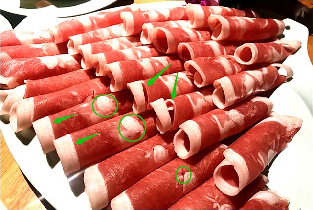 买肥牛卷,不管什么牌子,不论多少钱,看到这种,都是假的