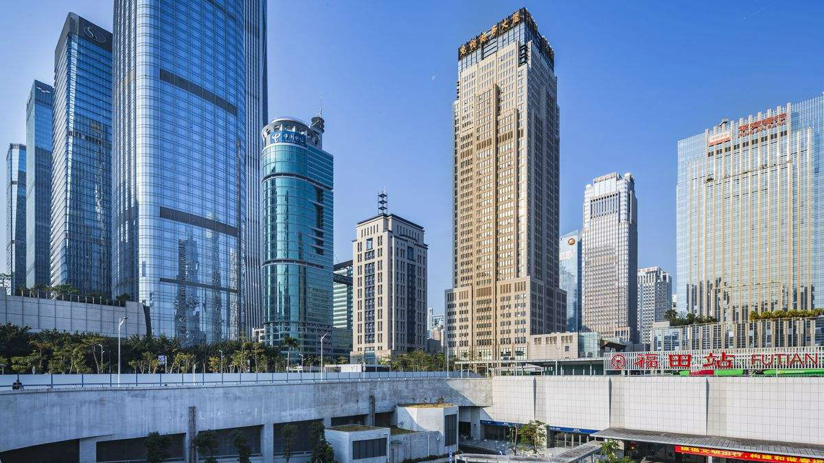 深圳市接驳功能齐全的交通枢纽——福田站