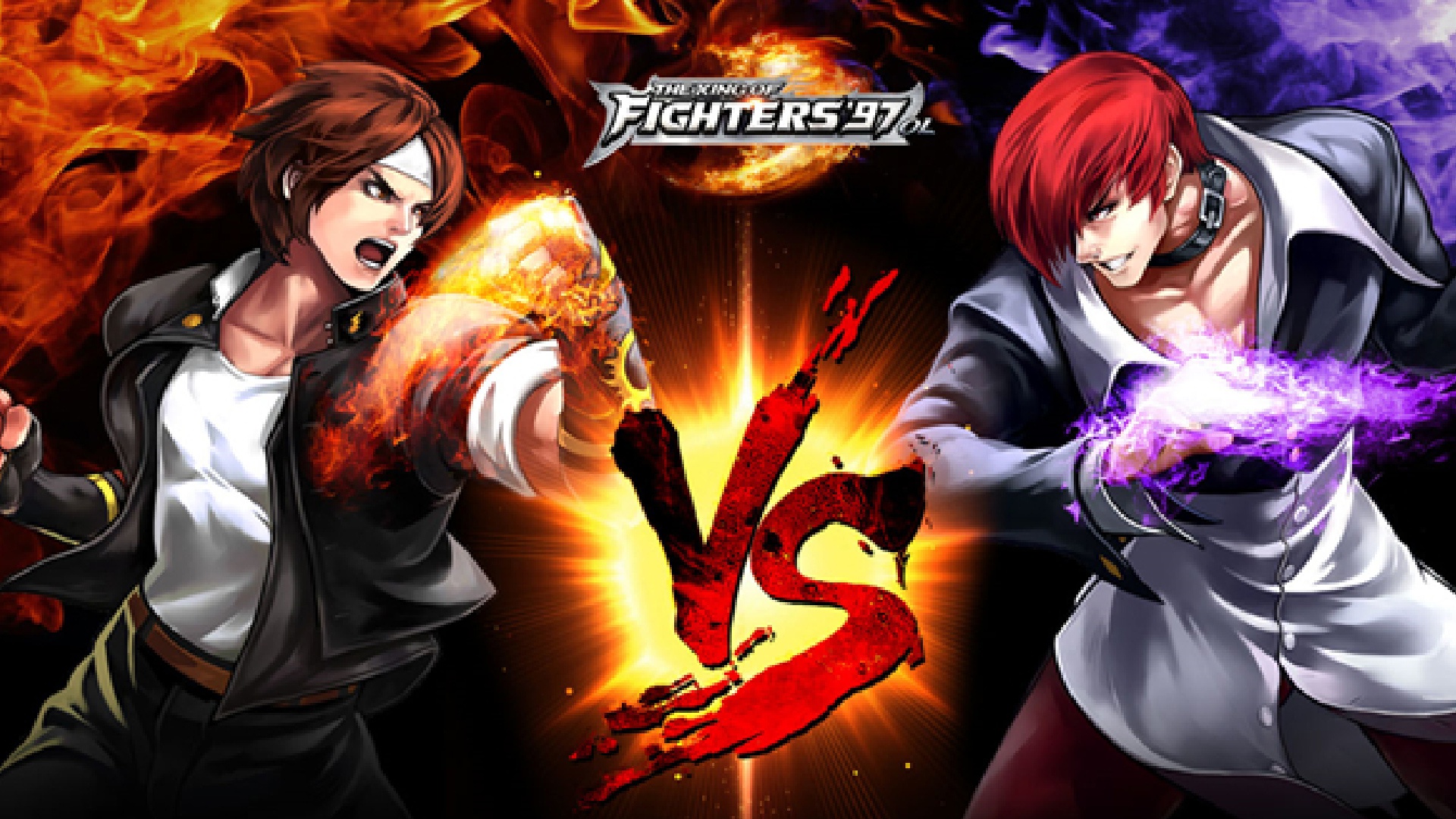 "拳皇97ol"手游格斗之王,刀锋游戏手柄玩出不知火舞最强技能