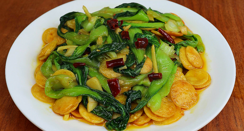 1碗豆饼,教你好吃做法,3天不做老公就点名要,太香了|豆饼|青菜|辣椒