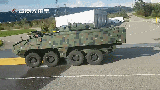 瑞士食人鱼轮式装甲车,模块化设计和三防系统,抗病毒没问题