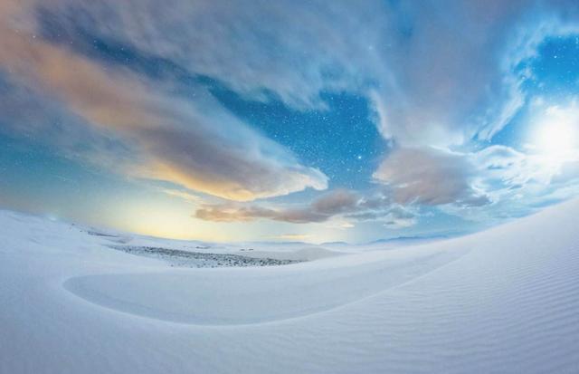 美国的"白色沙漠"洁白无瑕,宛如地球色"最后一方净土"