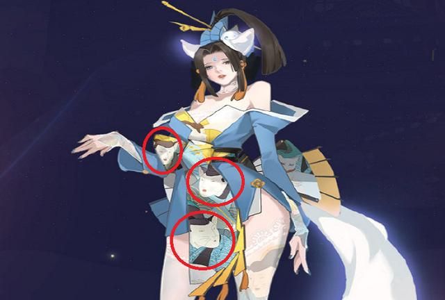 正文  而这个图案其实就是他的皮肤造型,可以看到原画中不知火舞造型