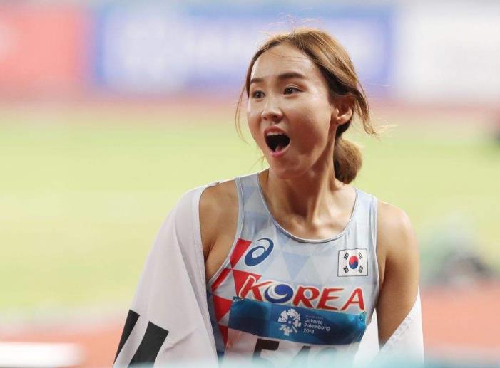 韩国女田径运动员图片