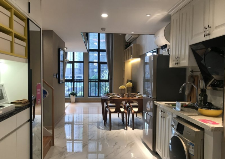 谁说复式楼不好,看看这套碧桂园50㎡精装小复式,还敢说不好吗?