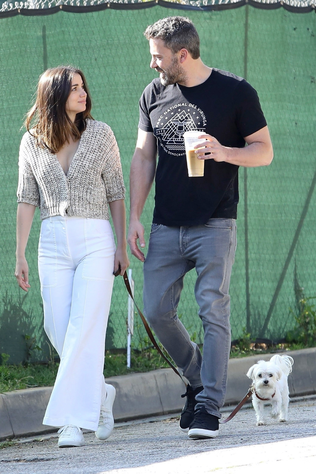 本·阿弗莱克和新女友大方约会!24cm的最萌身高差,实在太抢眼啦