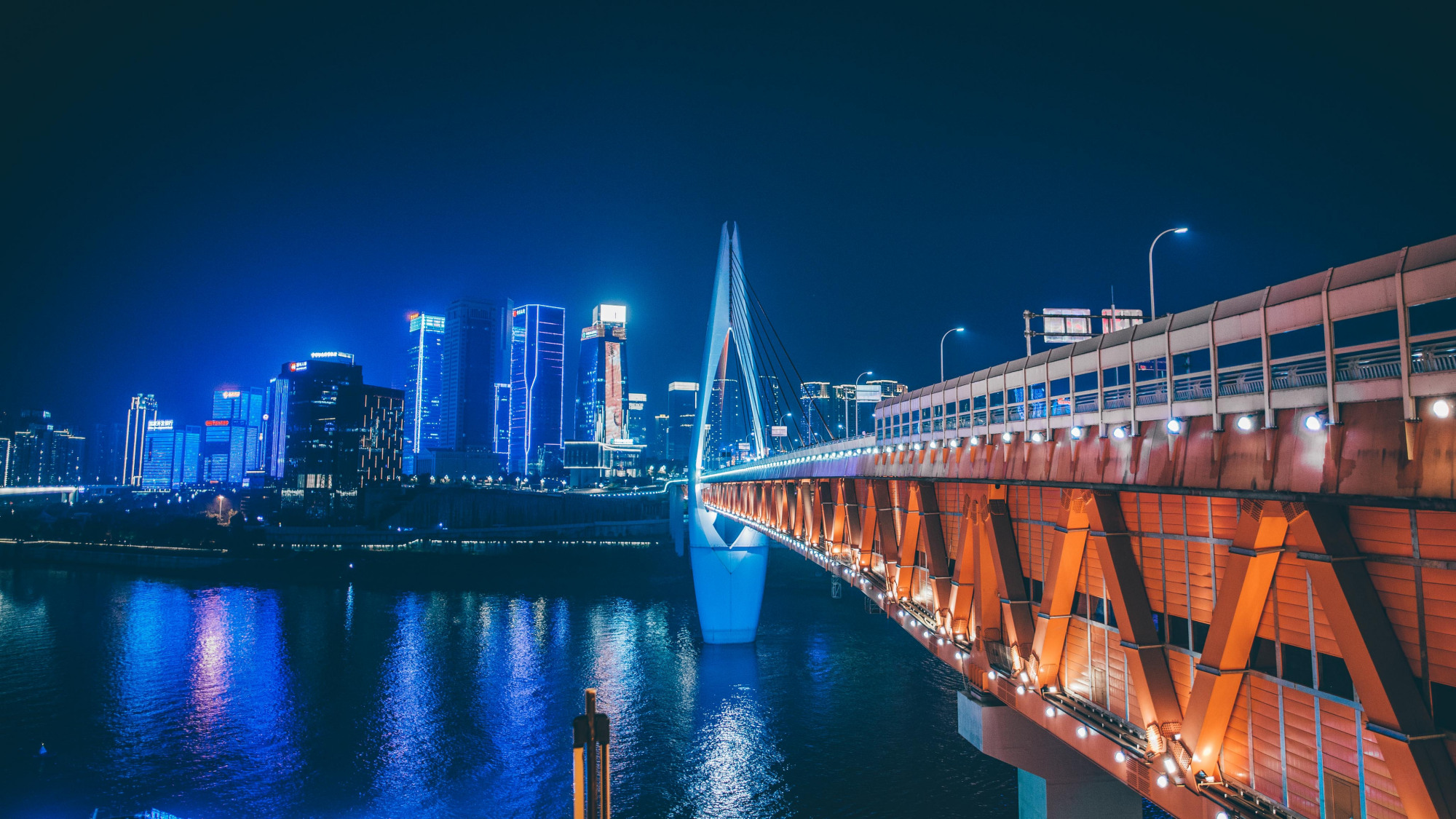 重庆大桥最美图片