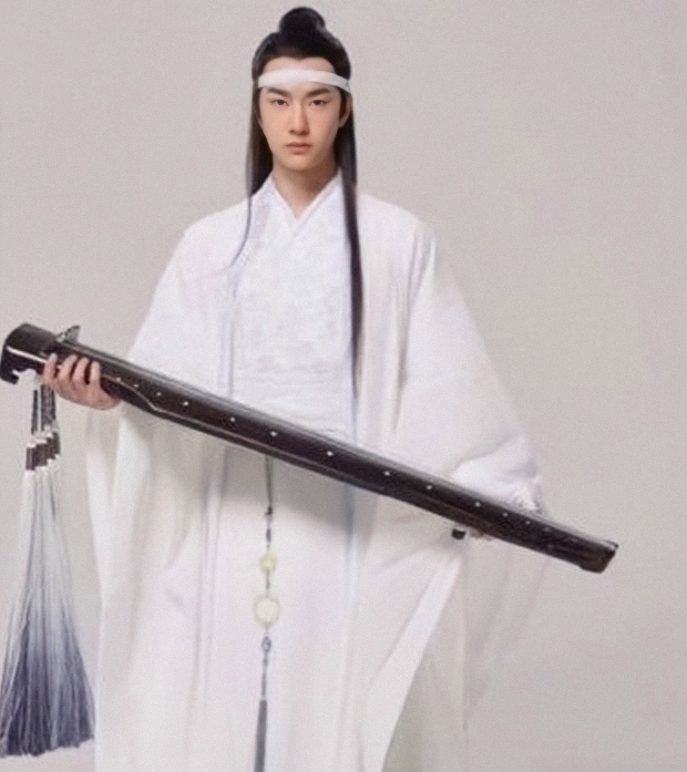 陈情令蓝忘机最初定妆,发型复古像书生