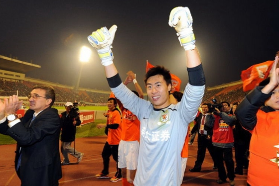 门将:扬程鲁能青训从不缺少优秀的门将,其中宗磊,关震,耿晓峰这些都是