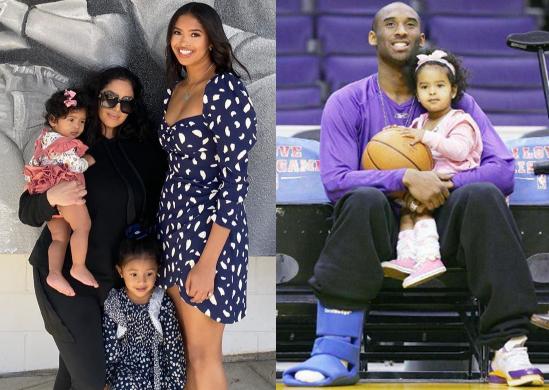 女人的特权在科比家瓦妮莎不抱孩子只负责美可惜没机会了