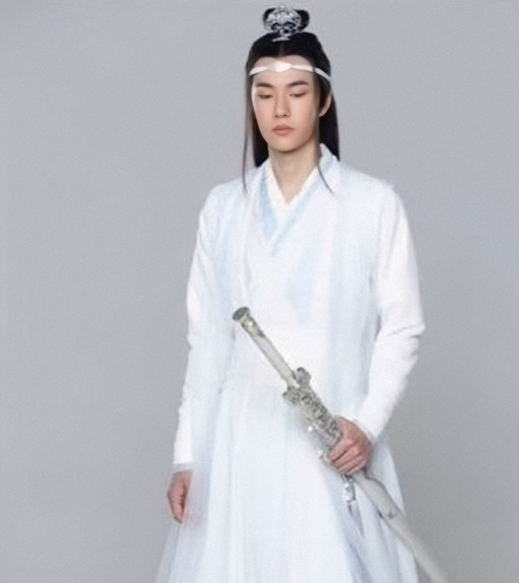 陈情令蓝忘机最初定妆,发型复古像书生