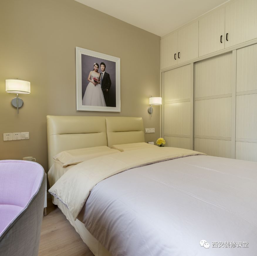 120m²现代婚房,无造型,无石膏线,照样幸福