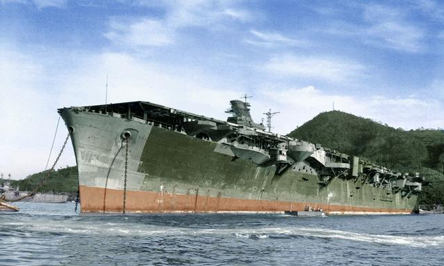 助攻和龙骧号轻型航母一道在北方策应主力机动部队在中太平洋的活动