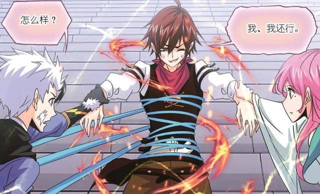 斗罗大陆漫画:马红俊帅气过后总会犯傻,面对同伴夸奖不知所措