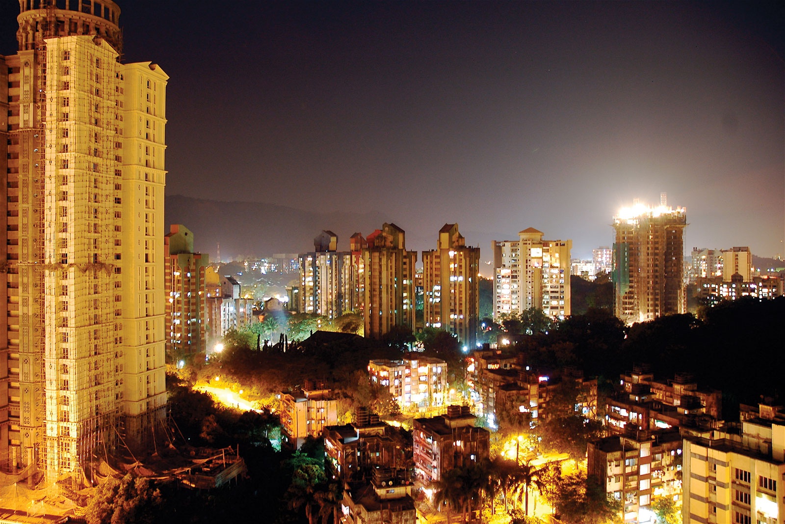 印度孟买夜景图片