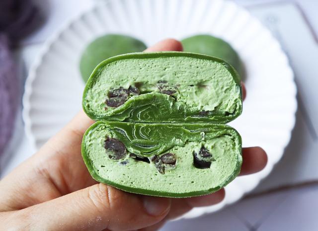 【抹茶红豆雪媚娘】的做法 配方,超级好吃的雪媚娘版冰激凌