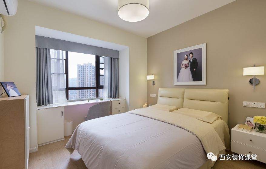 120m²现代婚房,无造型,无石膏线,照样幸福