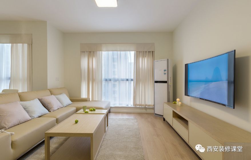 120m²现代婚房,无造型,无石膏线,照样幸福