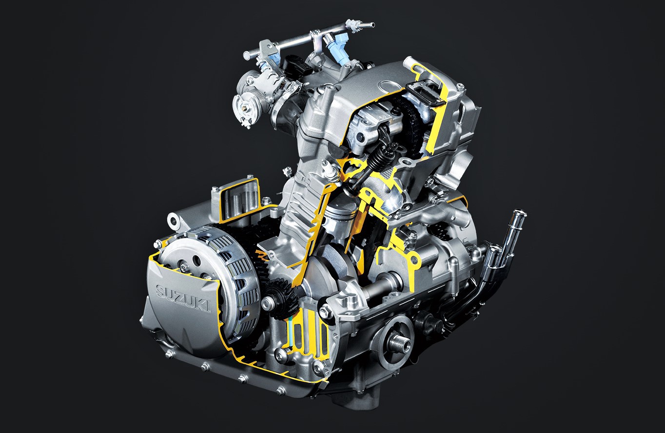 铃木250双缸发动机欧5版曝光